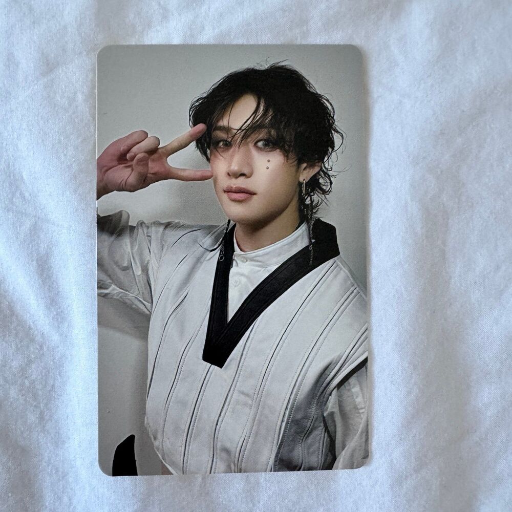 Bang Chan Karma HMV lucky draw C version photocard